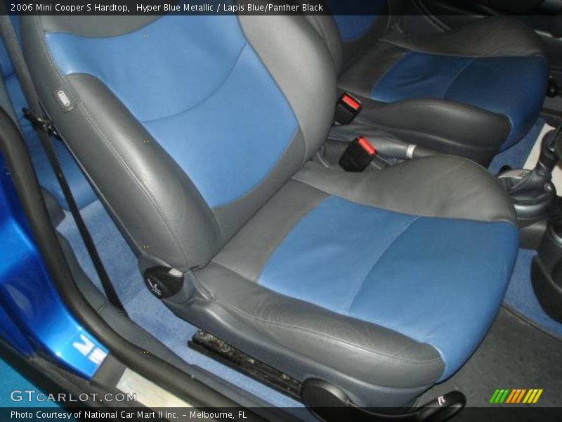 Hyper Blue Metallic / Lapis Blue/Panther Black 2006 Mini Cooper S Hardtop