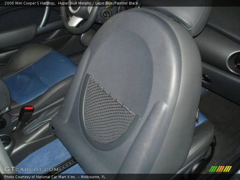 Hyper Blue Metallic / Lapis Blue/Panther Black 2006 Mini Cooper S Hardtop