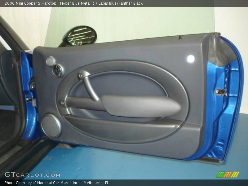 Hyper Blue Metallic / Lapis Blue/Panther Black 2006 Mini Cooper S Hardtop