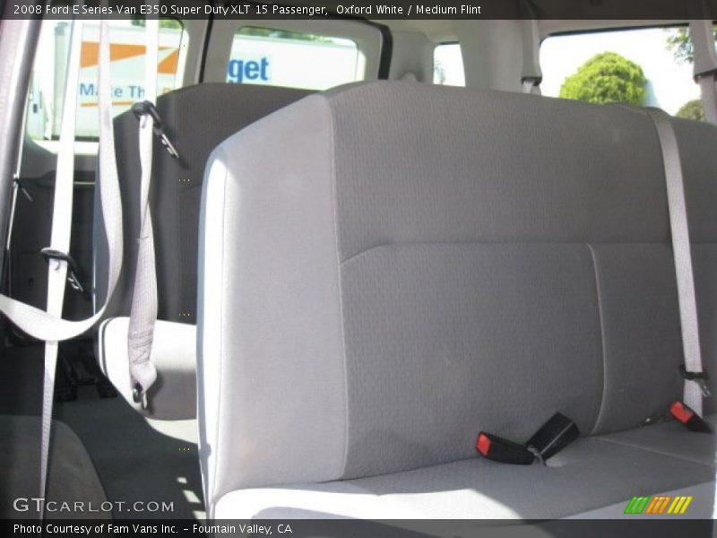 Oxford White / Medium Flint 2008 Ford E Series Van E350 Super Duty XLT 15 Passenger