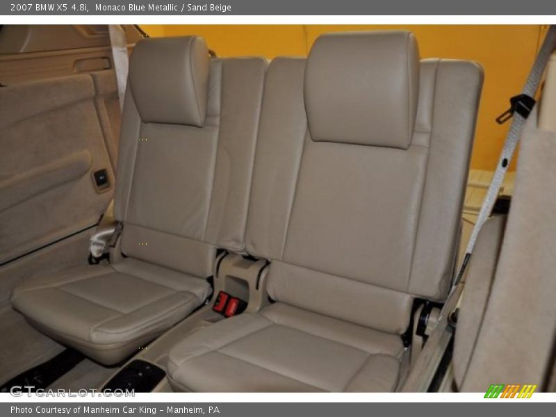 Monaco Blue Metallic / Sand Beige 2007 BMW X5 4.8i