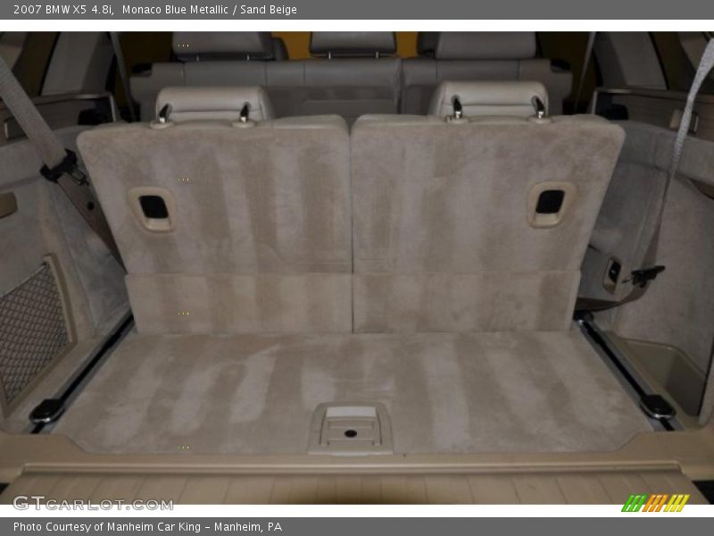 Monaco Blue Metallic / Sand Beige 2007 BMW X5 4.8i