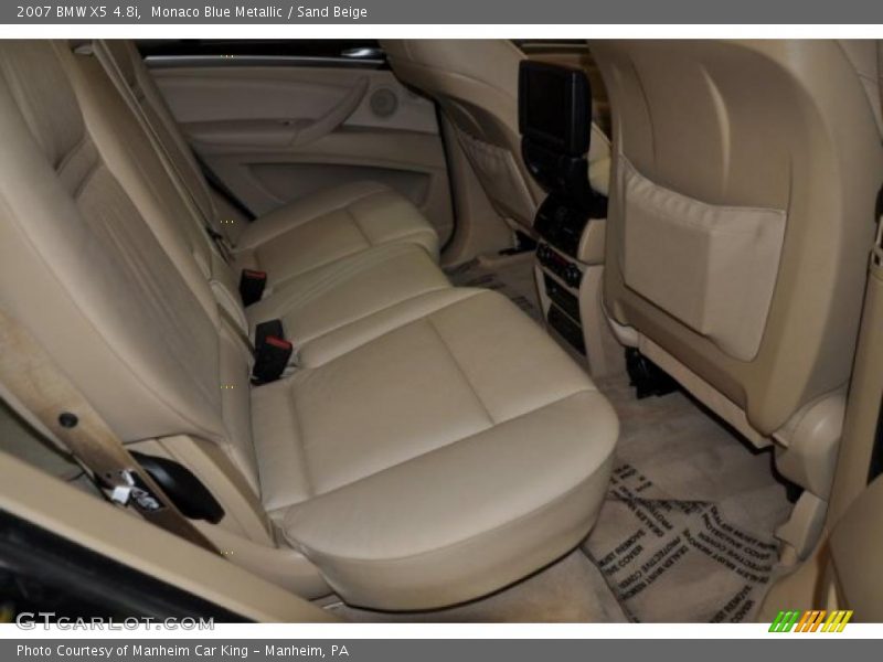 Monaco Blue Metallic / Sand Beige 2007 BMW X5 4.8i