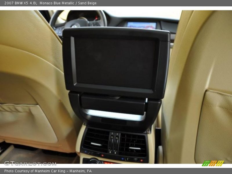 Monaco Blue Metallic / Sand Beige 2007 BMW X5 4.8i
