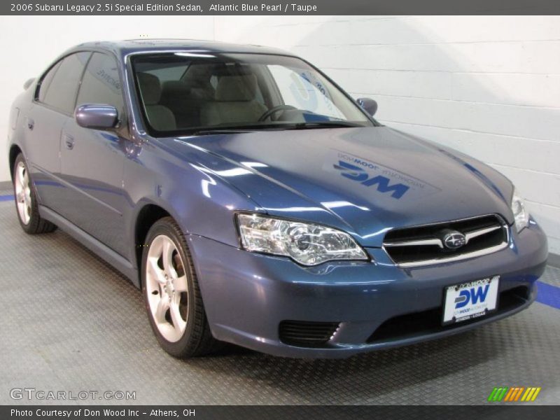 Atlantic Blue Pearl / Taupe 2006 Subaru Legacy 2.5i Special Edition Sedan