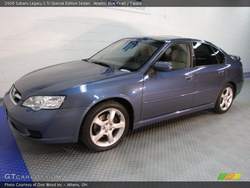 Atlantic Blue Pearl / Taupe 2006 Subaru Legacy 2.5i Special Edition Sedan