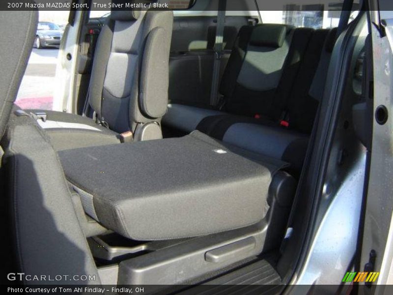 True Silver Metallic / Black 2007 Mazda MAZDA5 Sport