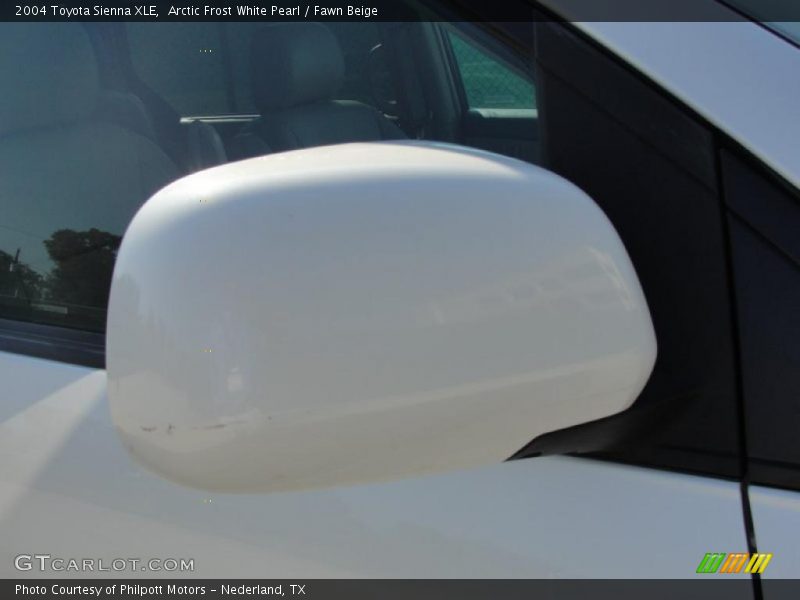 Arctic Frost White Pearl / Fawn Beige 2004 Toyota Sienna XLE