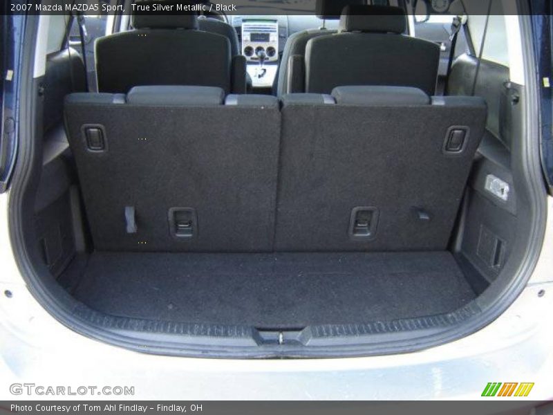 True Silver Metallic / Black 2007 Mazda MAZDA5 Sport