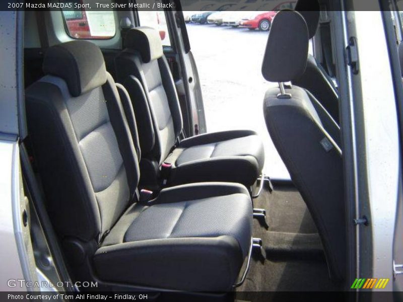 True Silver Metallic / Black 2007 Mazda MAZDA5 Sport
