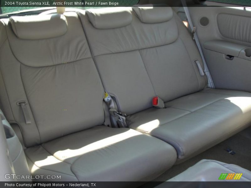 Arctic Frost White Pearl / Fawn Beige 2004 Toyota Sienna XLE