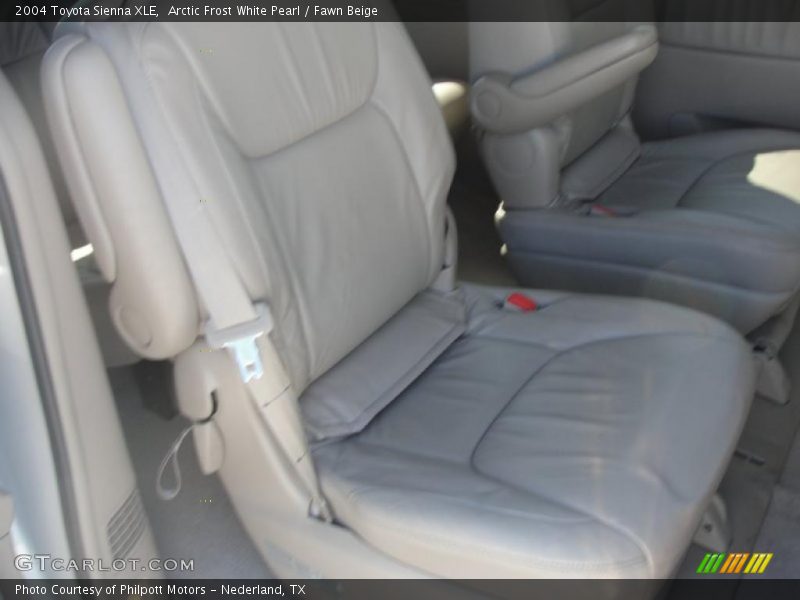 Arctic Frost White Pearl / Fawn Beige 2004 Toyota Sienna XLE