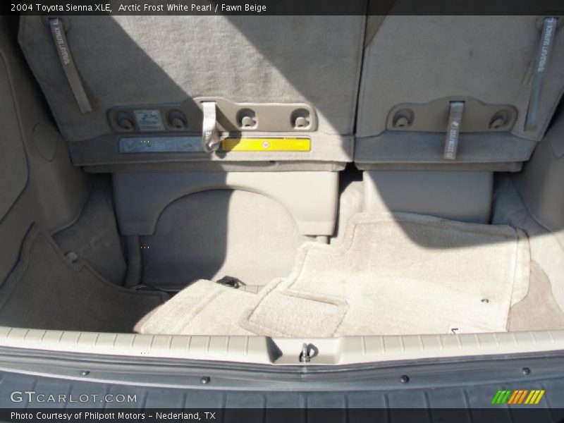 Arctic Frost White Pearl / Fawn Beige 2004 Toyota Sienna XLE