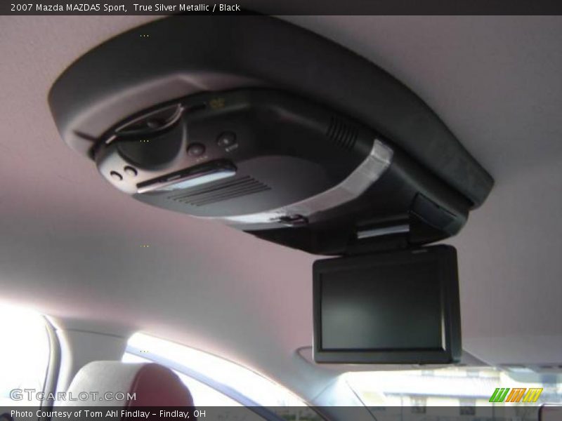 True Silver Metallic / Black 2007 Mazda MAZDA5 Sport
