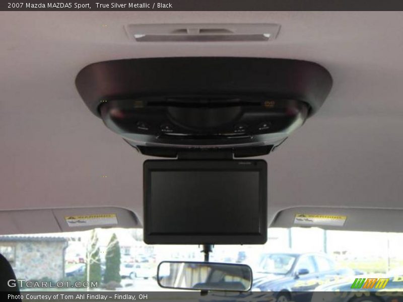 True Silver Metallic / Black 2007 Mazda MAZDA5 Sport