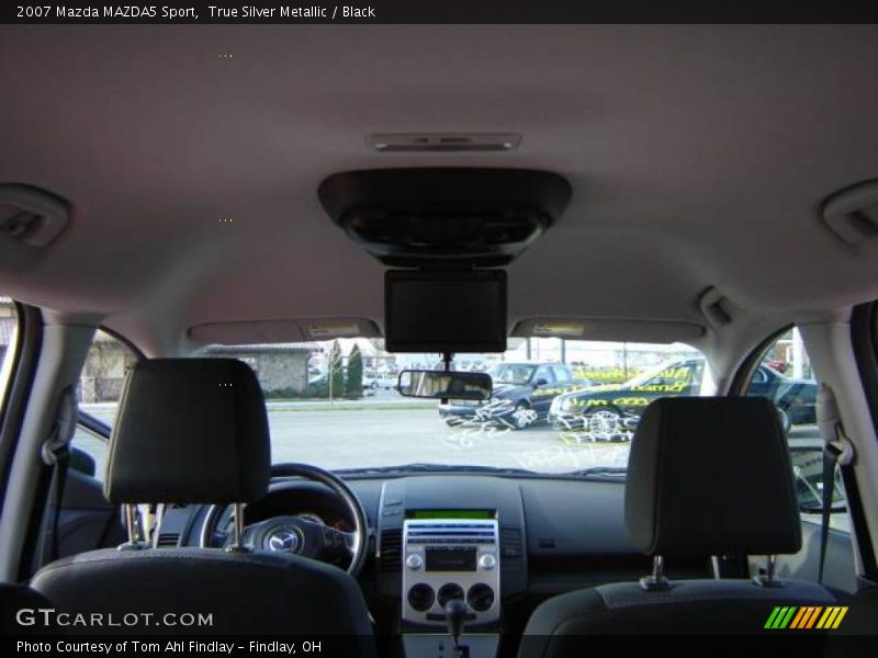 True Silver Metallic / Black 2007 Mazda MAZDA5 Sport