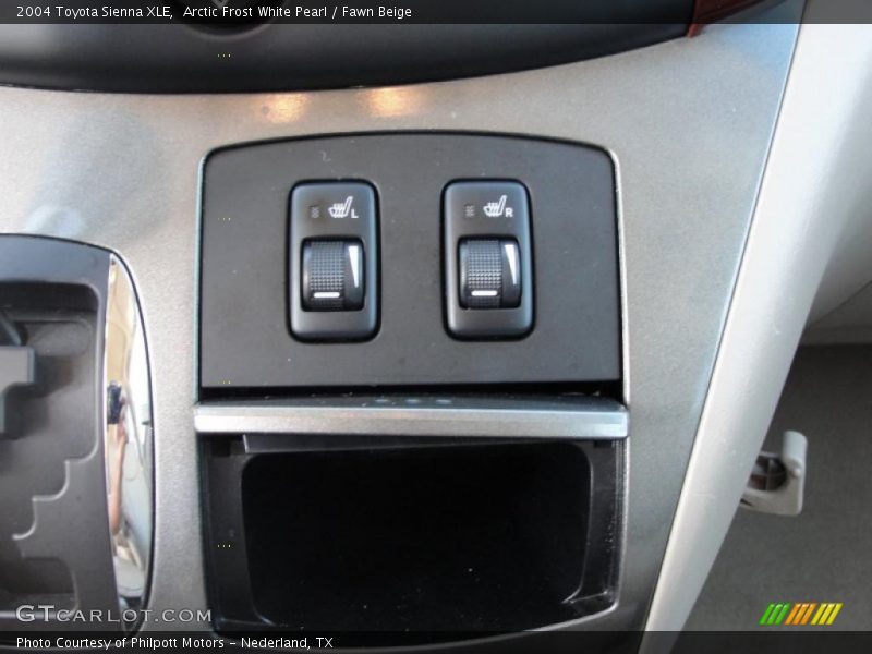 Arctic Frost White Pearl / Fawn Beige 2004 Toyota Sienna XLE