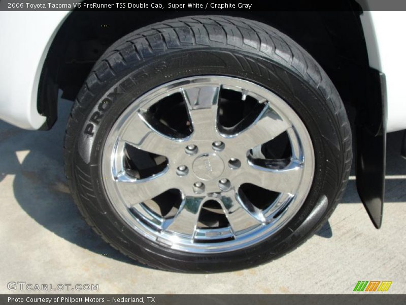 Super White / Graphite Gray 2006 Toyota Tacoma V6 PreRunner TSS Double Cab