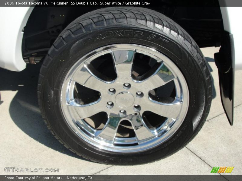 Super White / Graphite Gray 2006 Toyota Tacoma V6 PreRunner TSS Double Cab