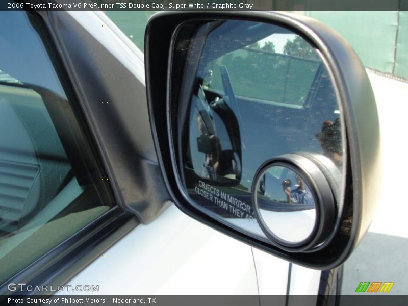 Super White / Graphite Gray 2006 Toyota Tacoma V6 PreRunner TSS Double Cab