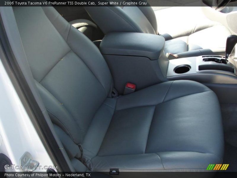Super White / Graphite Gray 2006 Toyota Tacoma V6 PreRunner TSS Double Cab