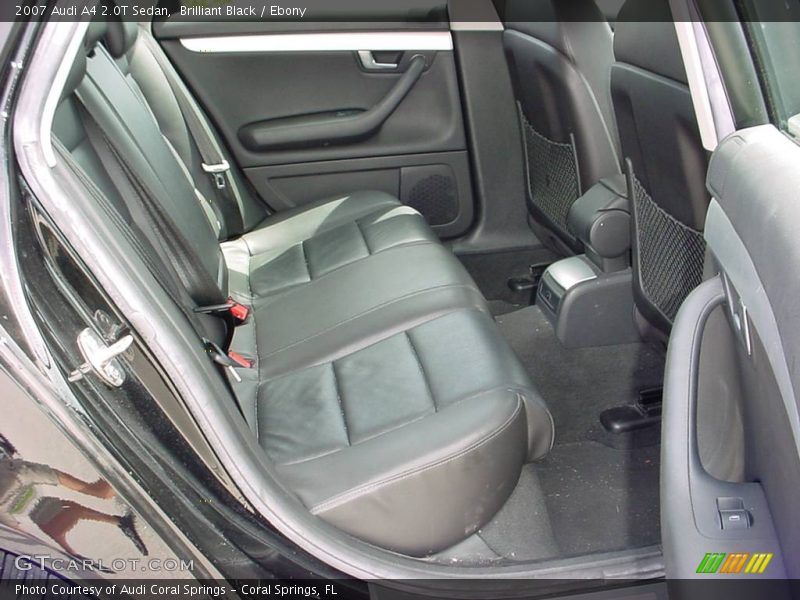 Brilliant Black / Ebony 2007 Audi A4 2.0T Sedan