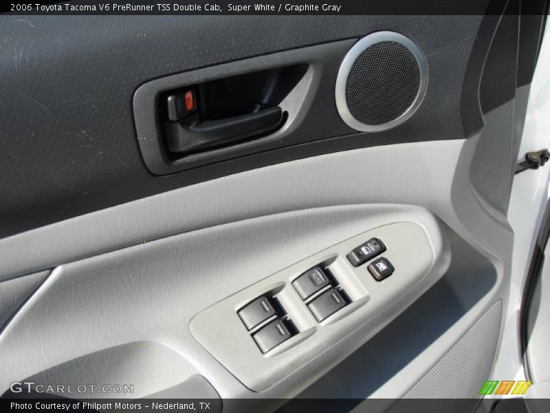 Super White / Graphite Gray 2006 Toyota Tacoma V6 PreRunner TSS Double Cab