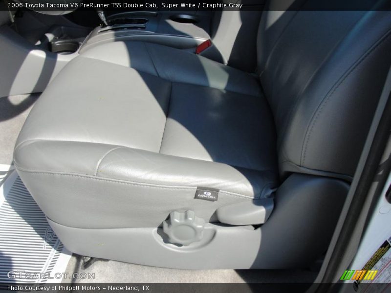 Super White / Graphite Gray 2006 Toyota Tacoma V6 PreRunner TSS Double Cab