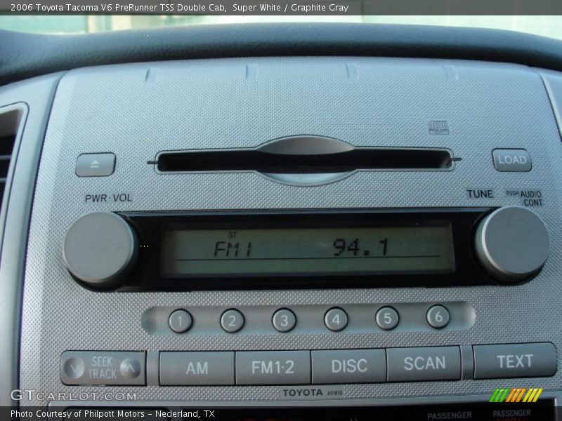 Super White / Graphite Gray 2006 Toyota Tacoma V6 PreRunner TSS Double Cab
