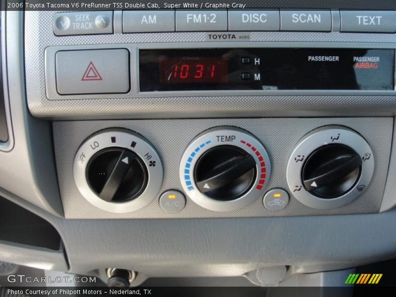 Super White / Graphite Gray 2006 Toyota Tacoma V6 PreRunner TSS Double Cab
