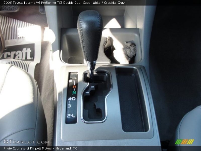 Super White / Graphite Gray 2006 Toyota Tacoma V6 PreRunner TSS Double Cab