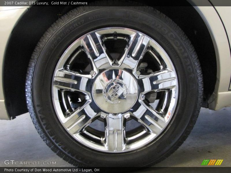 Gold Mist / Cashmere 2007 Cadillac DTS Luxury