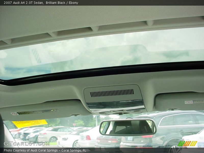 Brilliant Black / Ebony 2007 Audi A4 2.0T Sedan