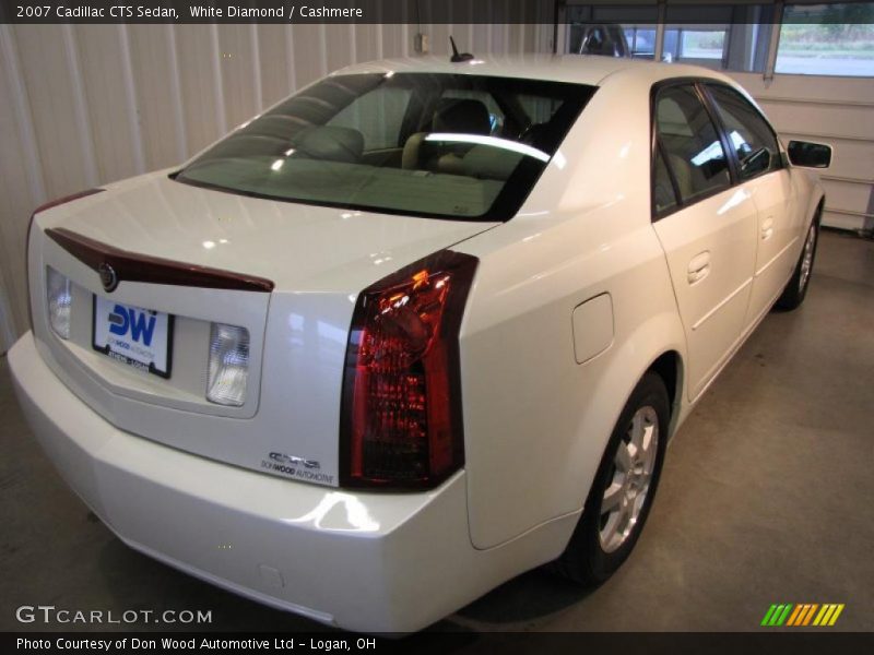 White Diamond / Cashmere 2007 Cadillac CTS Sedan
