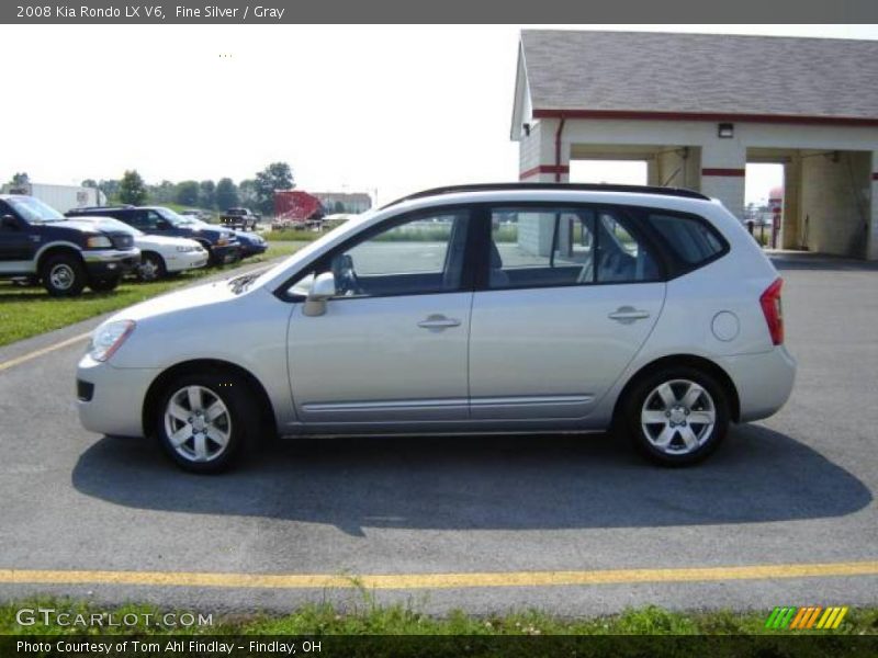 Fine Silver / Gray 2008 Kia Rondo LX V6