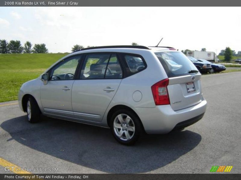 Fine Silver / Gray 2008 Kia Rondo LX V6