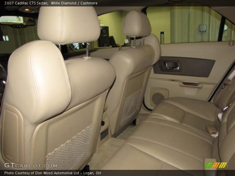White Diamond / Cashmere 2007 Cadillac CTS Sedan