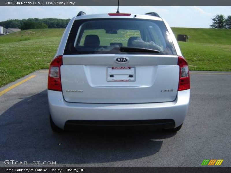 Fine Silver / Gray 2008 Kia Rondo LX V6