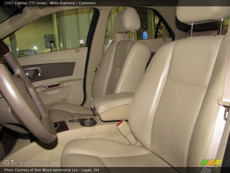 White Diamond / Cashmere 2007 Cadillac CTS Sedan