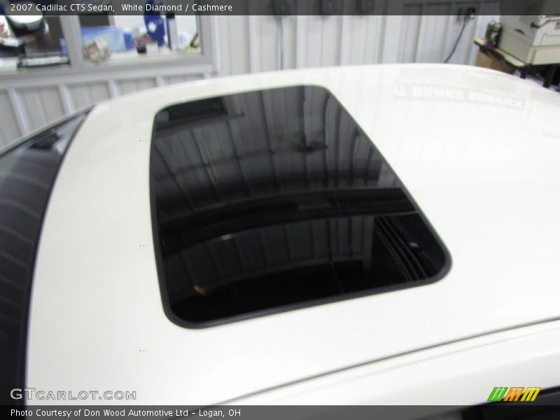 White Diamond / Cashmere 2007 Cadillac CTS Sedan