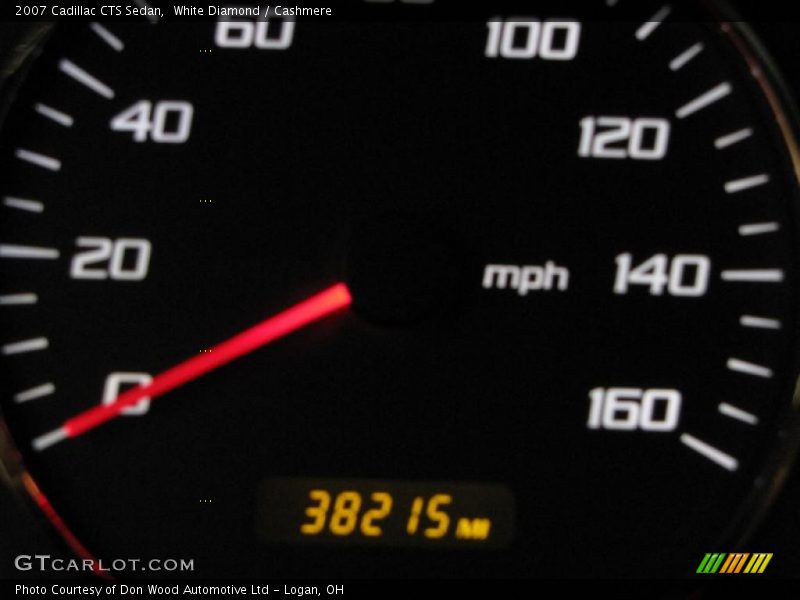 White Diamond / Cashmere 2007 Cadillac CTS Sedan