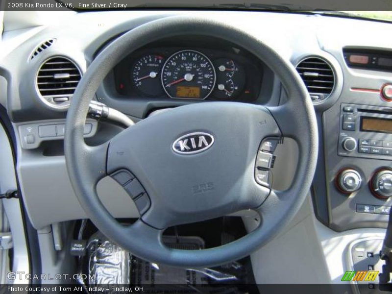 Fine Silver / Gray 2008 Kia Rondo LX V6