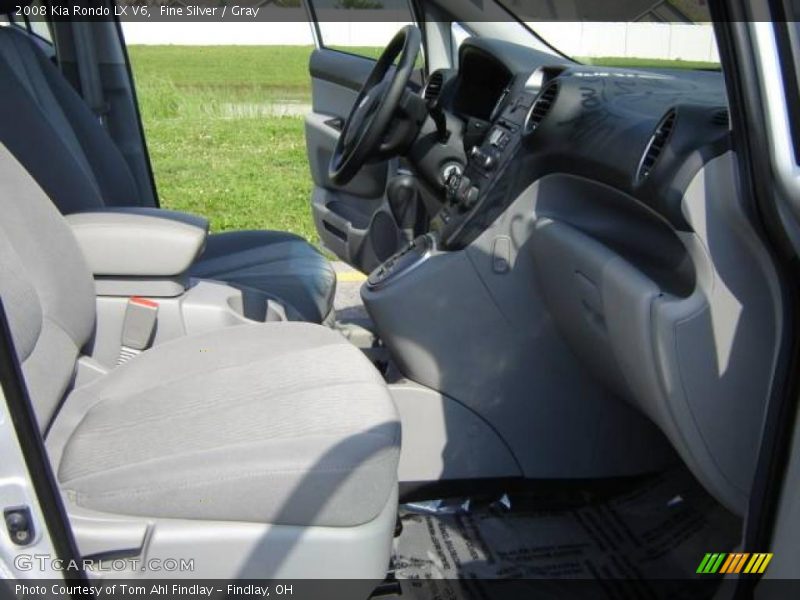 Fine Silver / Gray 2008 Kia Rondo LX V6