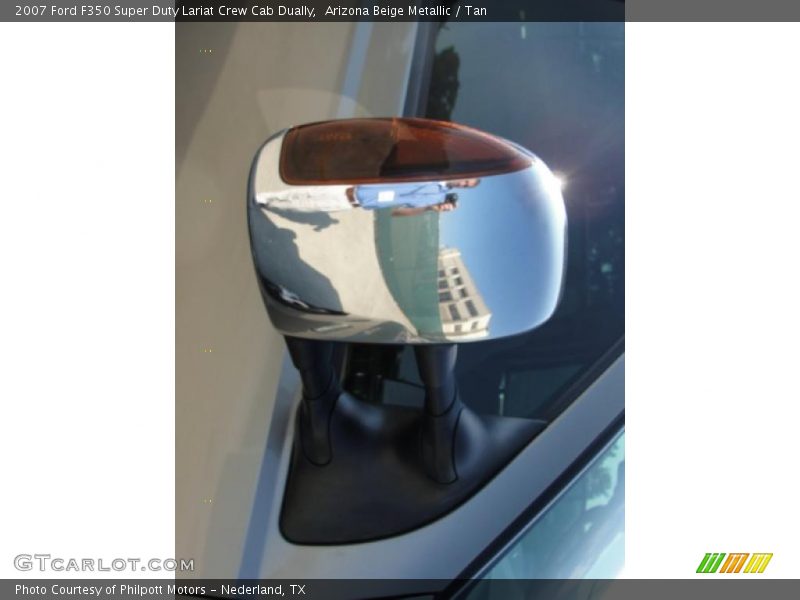 Arizona Beige Metallic / Tan 2007 Ford F350 Super Duty Lariat Crew Cab Dually