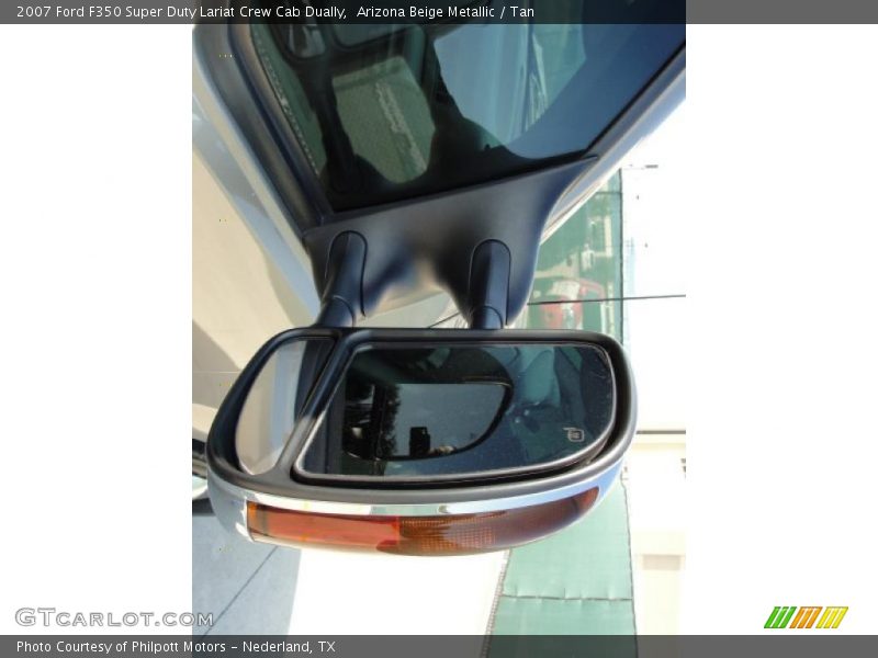 Arizona Beige Metallic / Tan 2007 Ford F350 Super Duty Lariat Crew Cab Dually