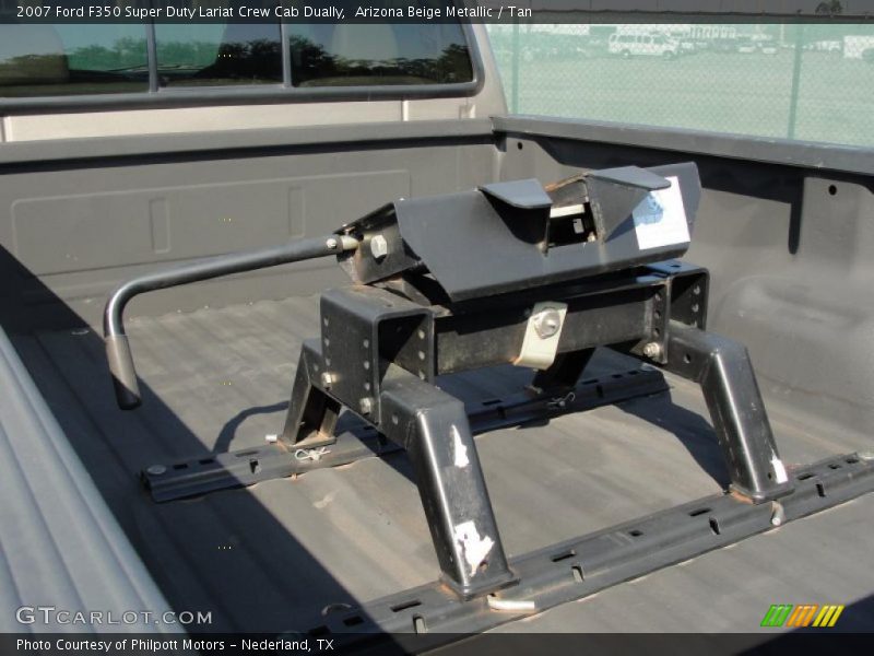 Arizona Beige Metallic / Tan 2007 Ford F350 Super Duty Lariat Crew Cab Dually