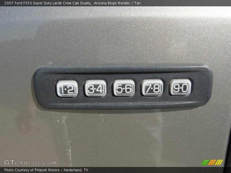 Arizona Beige Metallic / Tan 2007 Ford F350 Super Duty Lariat Crew Cab Dually