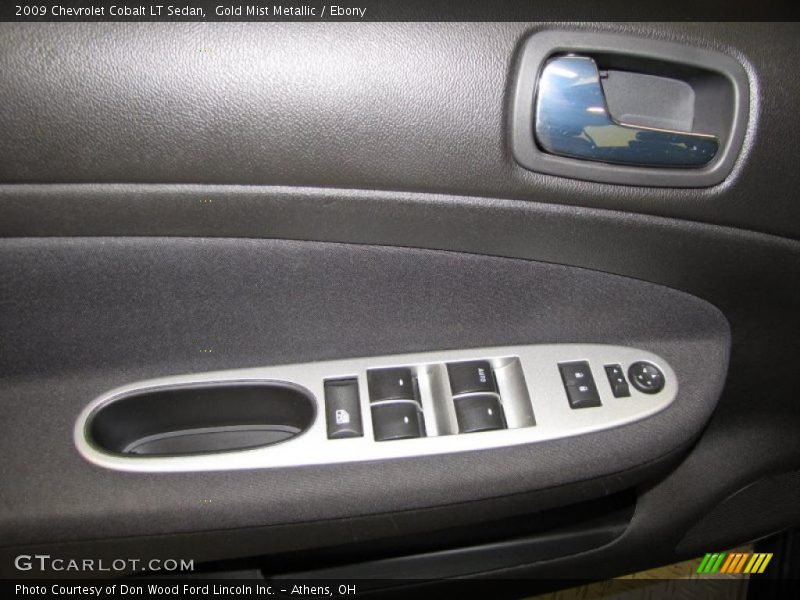 Gold Mist Metallic / Ebony 2009 Chevrolet Cobalt LT Sedan