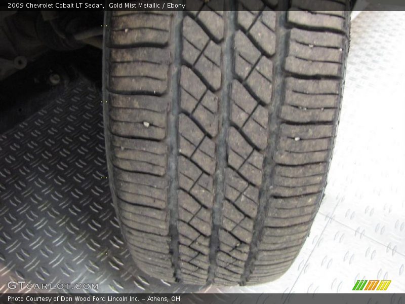 Gold Mist Metallic / Ebony 2009 Chevrolet Cobalt LT Sedan