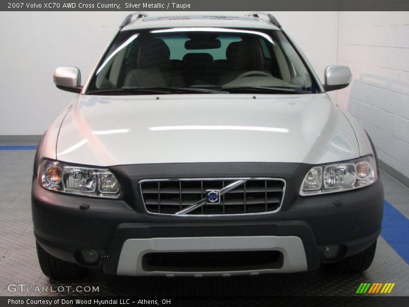 Silver Metallic / Taupe 2007 Volvo XC70 AWD Cross Country